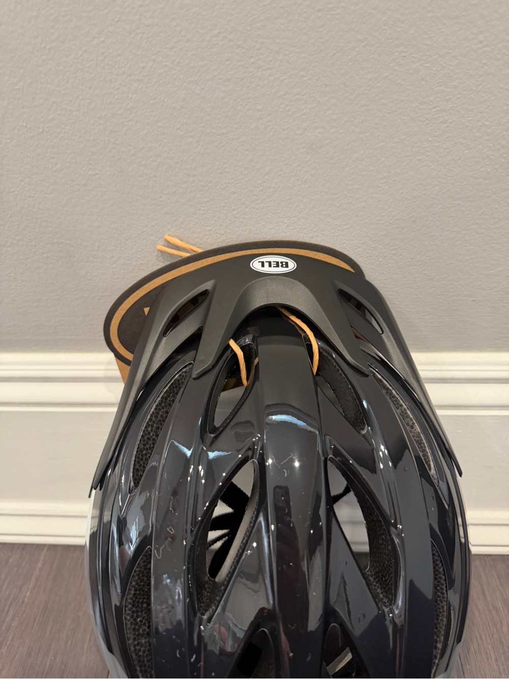NWT Bell Cycling Helmet in Black and Gray Kids Size 54 - 61 - 21.25” - 24” - Picture 2 of 8